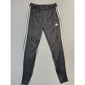 Adidas ClimaCool Black Athletic Training Soccer Track Pants Mens S
